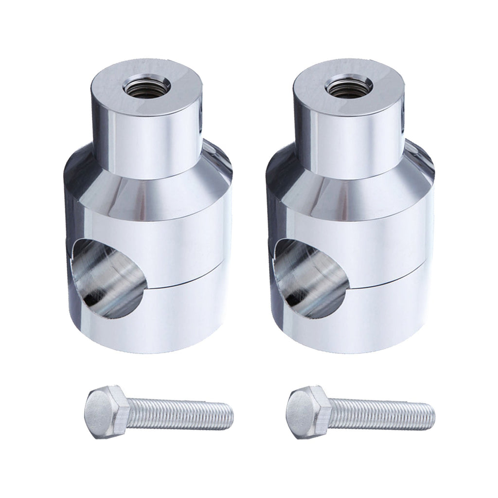 1 Inch Motorcycle Handlebar Risers Mount Clamp 25mm Suitable For Harley Sportster-2