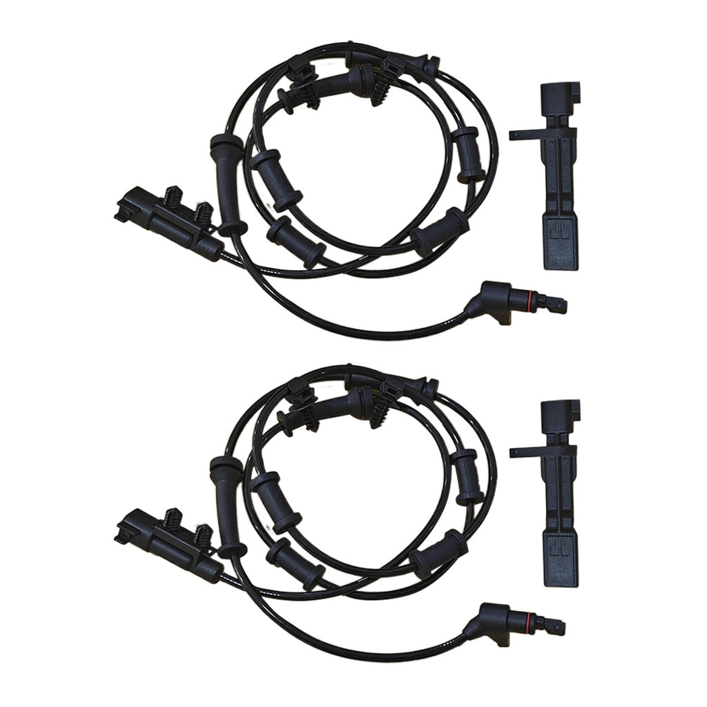2x Front & Rear LH & RH ABS Wheel Speed Sensors Suitable For Jeep Wrangler JK 2007-2017