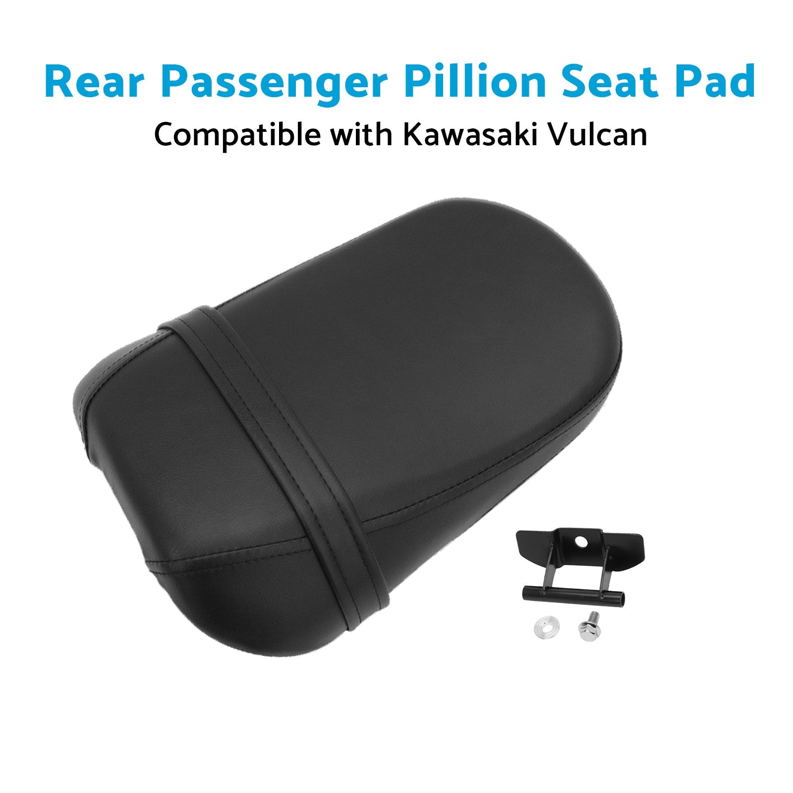 Rear Passenger Pillion Seat Pad Suitable for Kawasaki Vulcan VN650 S650 15-21-1