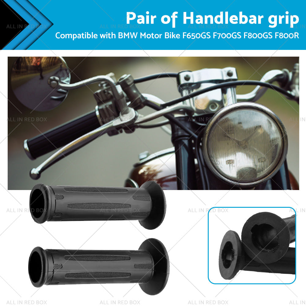 Pair Handlebar Grip Suitable for BMW F650GS F700GS F800GS F800R Without Heating