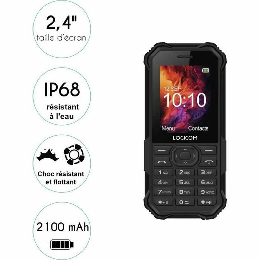 Mobile phone Logicom XTREM 40 Black 2.4"-4
