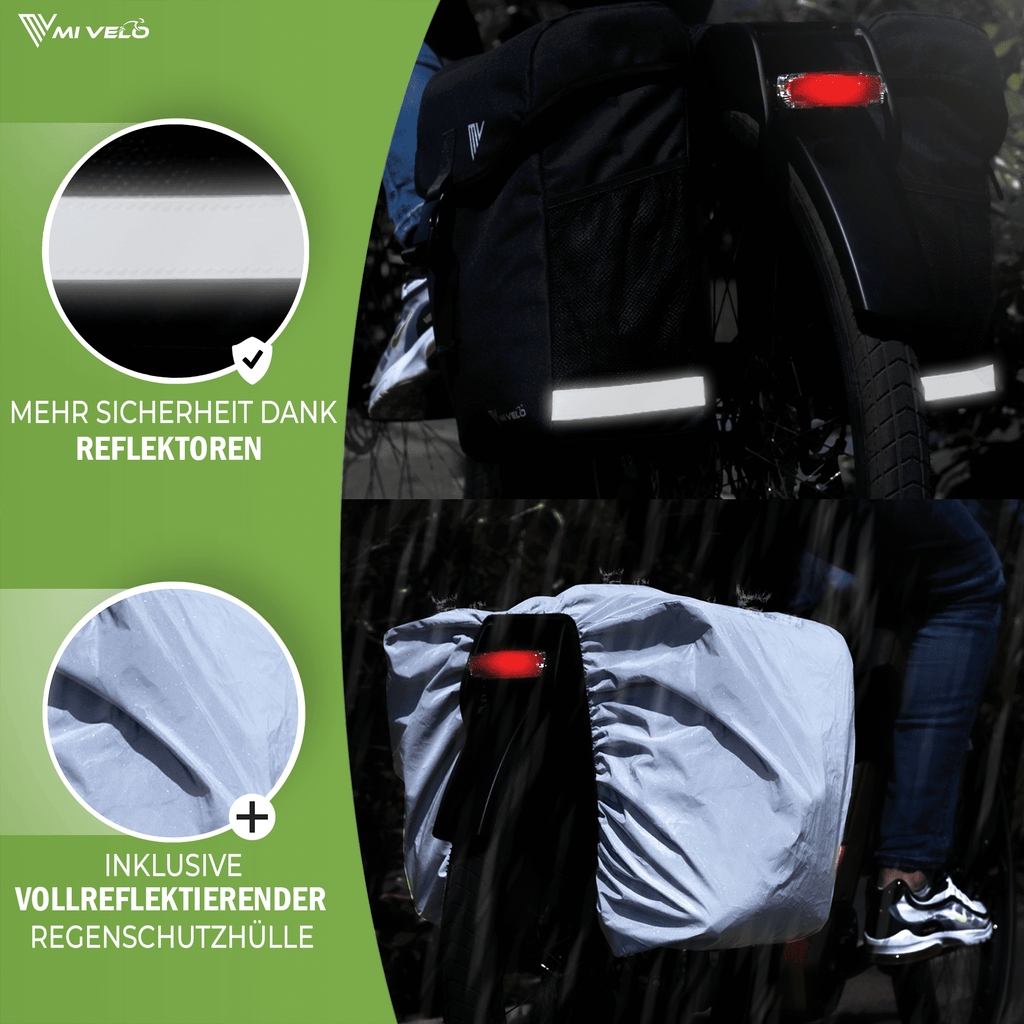 Mivelo Fahrrad Doppeltasche "DUPLEX" 36L