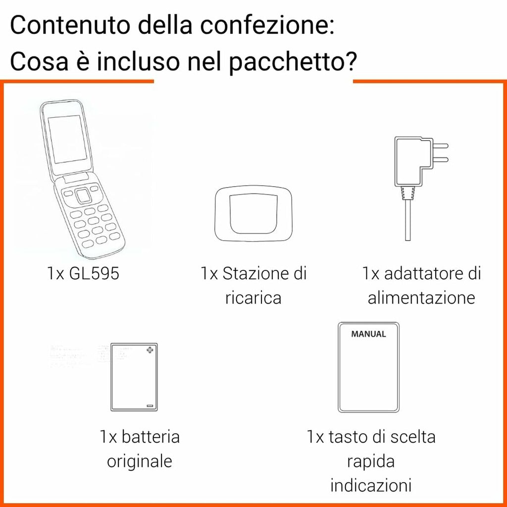 Smartphone Gigaset S30853-H1230-R104 2,8" White