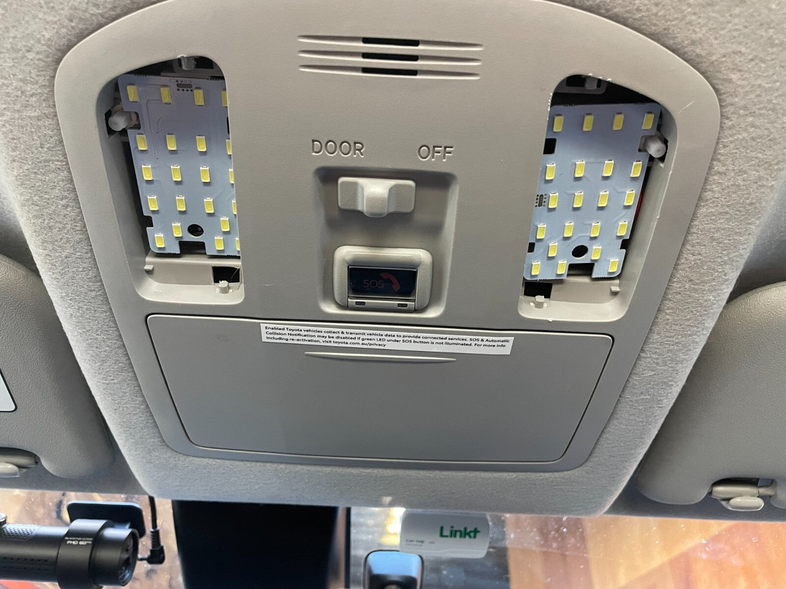 LED Interior Light Kit Compatible With Toyota Hilux 8th Gen 2015–2023