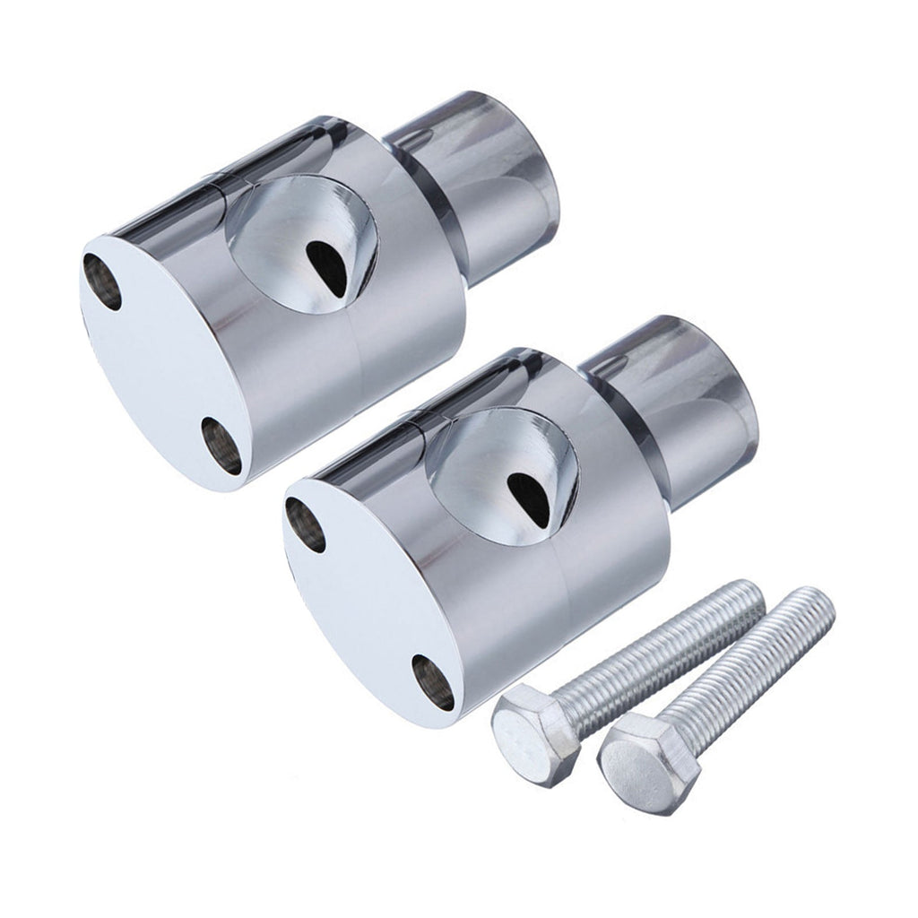1 Inch Motorcycle Handlebar Risers Mount Clamp 25mm Suitable For Harley Sportster-4