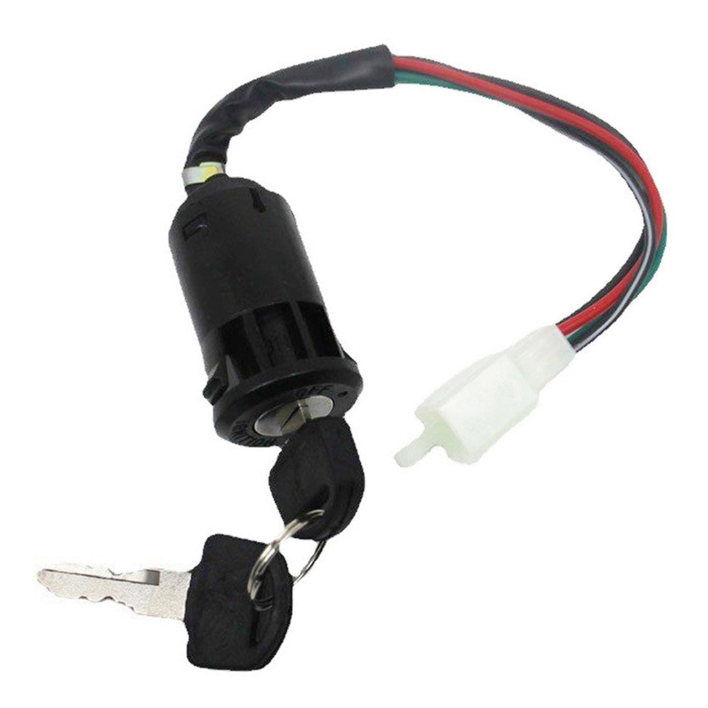 4-Wire Ignition Key Barrel Switch Suitable For 50cc / 110cc / 125cc / 250cc PIT Quad Dirt Bike & ATV-0