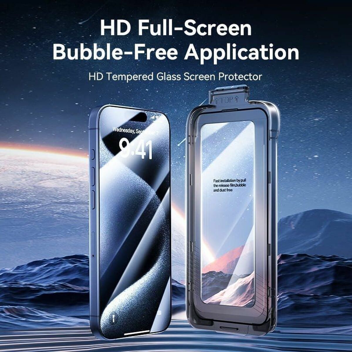 Tempered Glass Mobile Screen Protector Vention KUOTCA-30-4