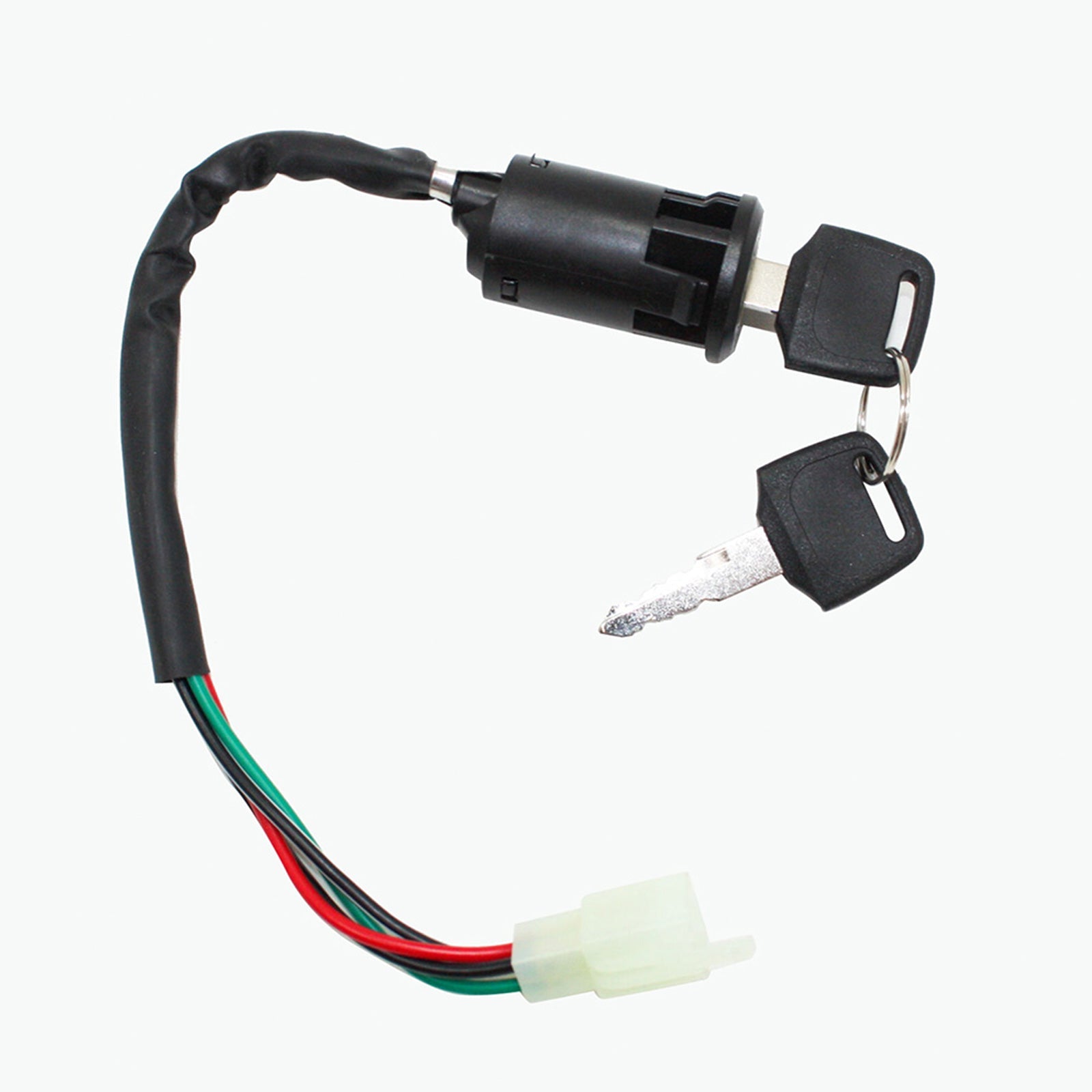 4-Wire Ignition Key Barrel Switch Suitable For 50cc / 110cc / 125cc / 250cc PIT Quad Dirt Bike & ATV-1
