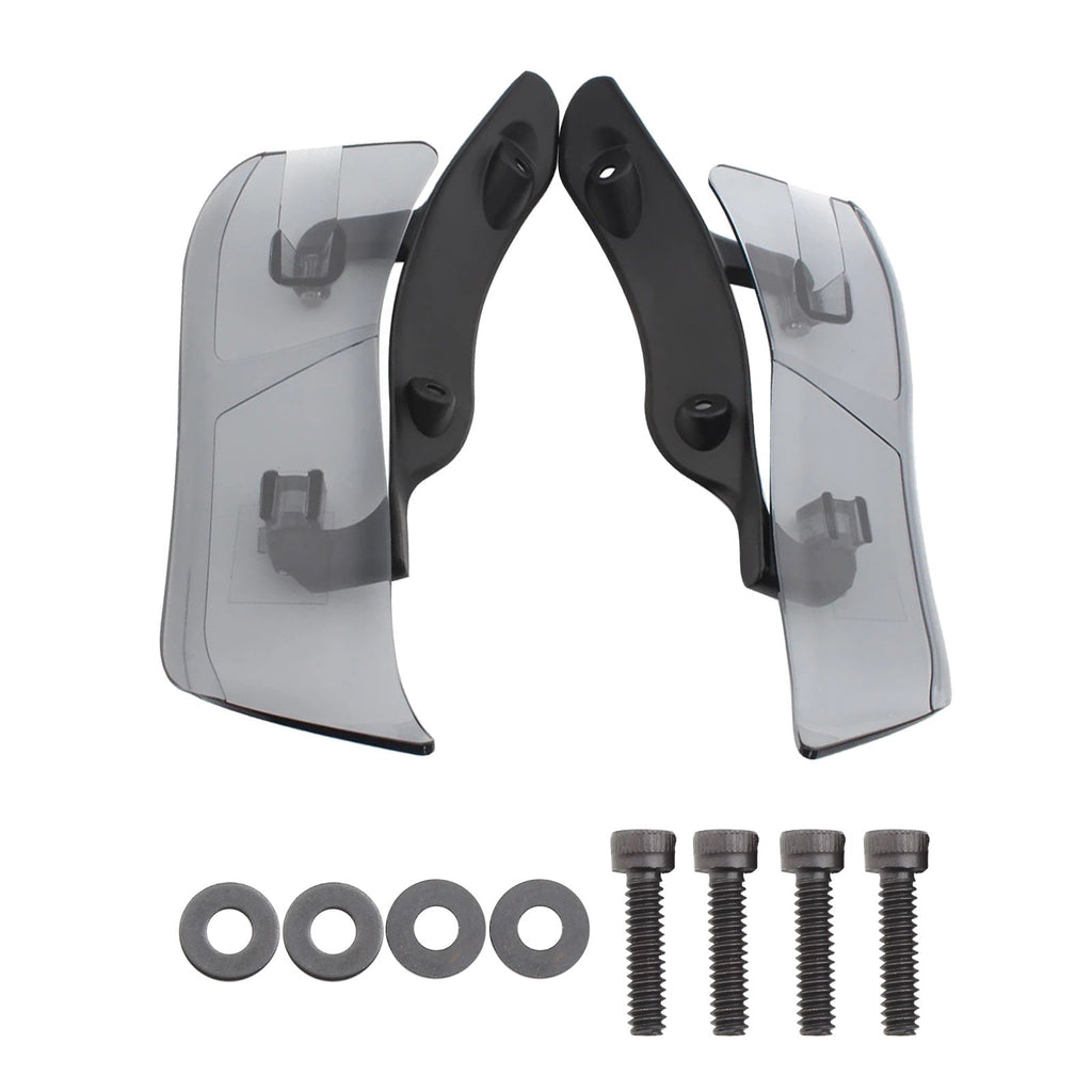 Adjustable Upper Fairing Side Wind Air Deflector Suitable For Harley Road Glide-0