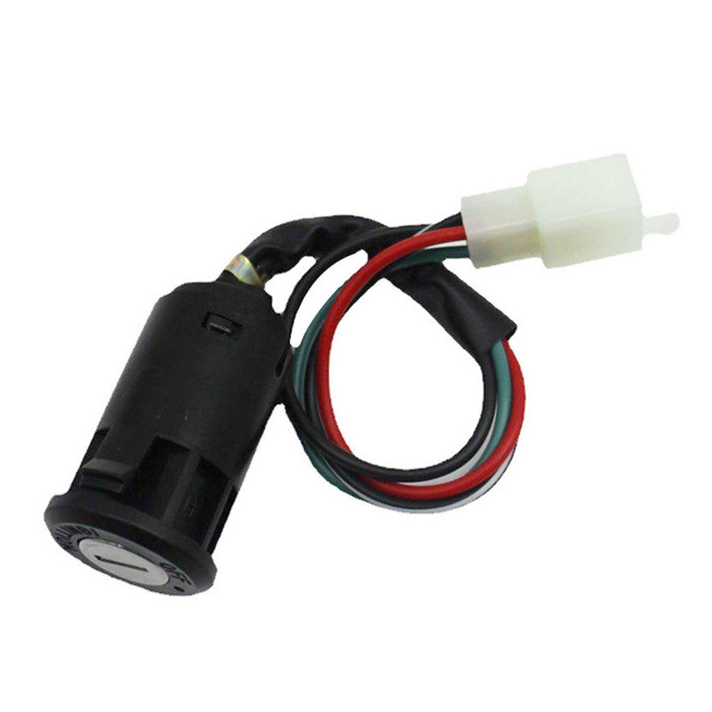 4-Wire Ignition Key Barrel Switch Suitable For 50cc / 110cc / 125cc / 250cc PIT Quad Dirt Bike & ATV-4