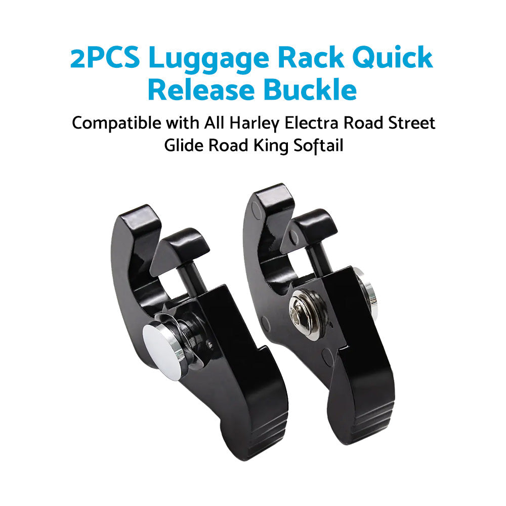 Quick Release Backrest Mounting Kit Suitable For Harley Sissy Bar Luggage Rack-3