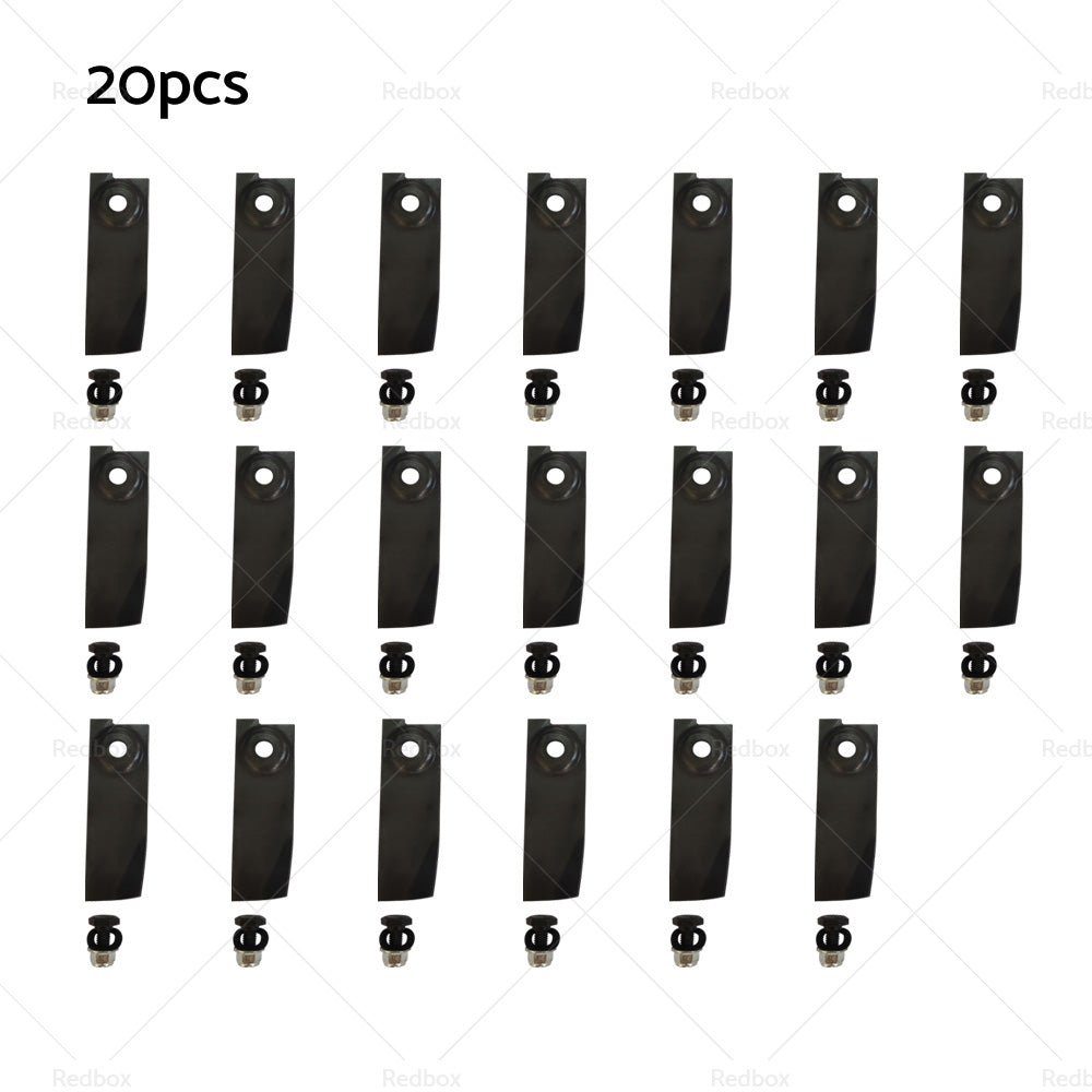 5/10/20x Lawn Mower Blades and Bolts For Honda19  Mowers HRU196 HRU195 HRU194