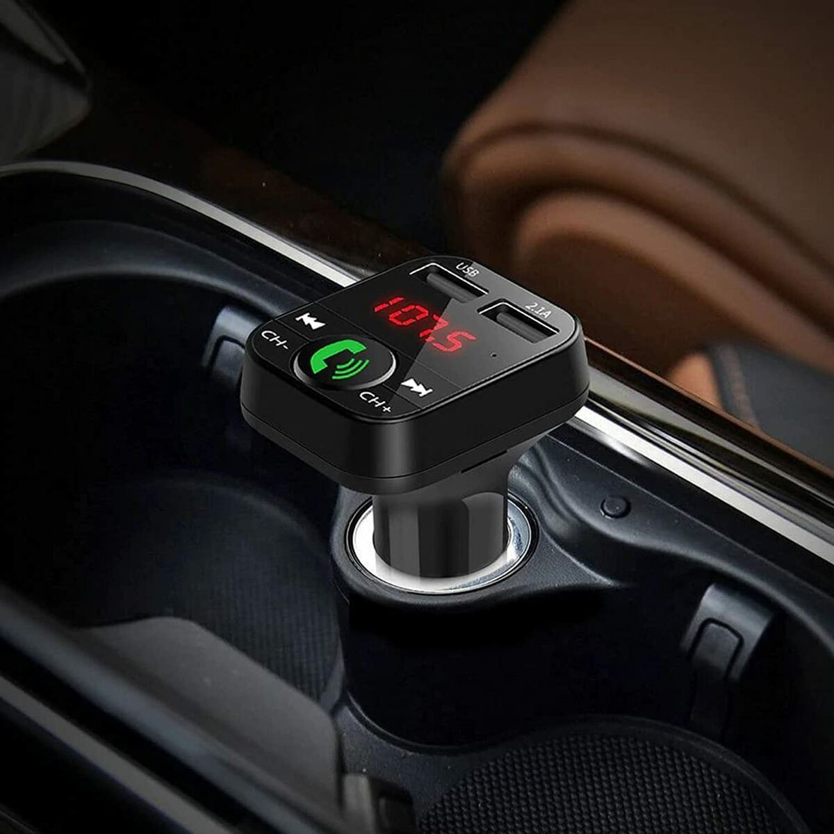 MP3 Player and FM Bluetooth Transmitter for Cars NK-1