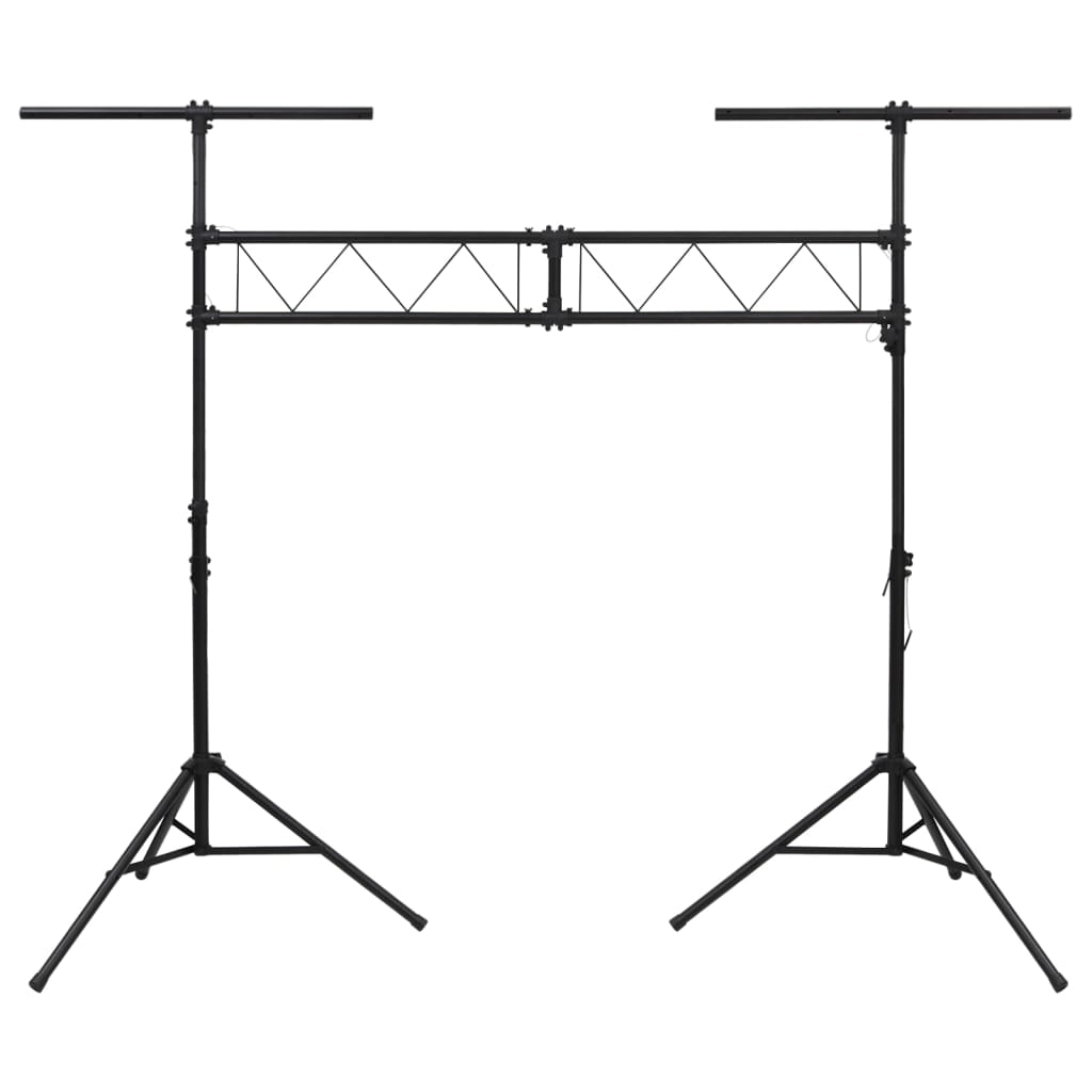 NNEVL Light Stand Black 338x115x(180-300) cm Steel