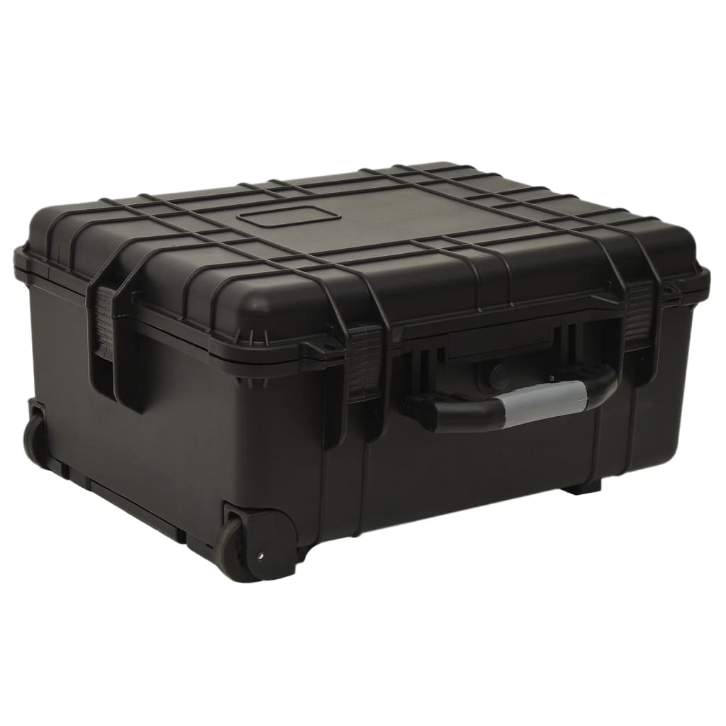 NNEVL Wheeled Flight Case Black 58x45x27 cm PP