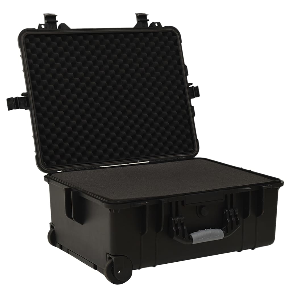 NNEVL Wheeled Flight Case Black 58x45x27 cm PP