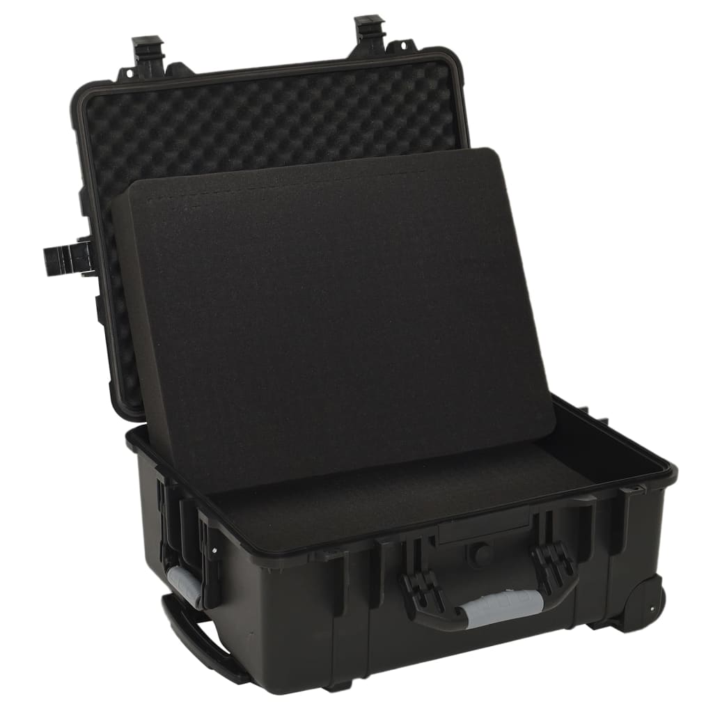 NNEVL Wheeled Flight Case Black 58x45x27 cm PP