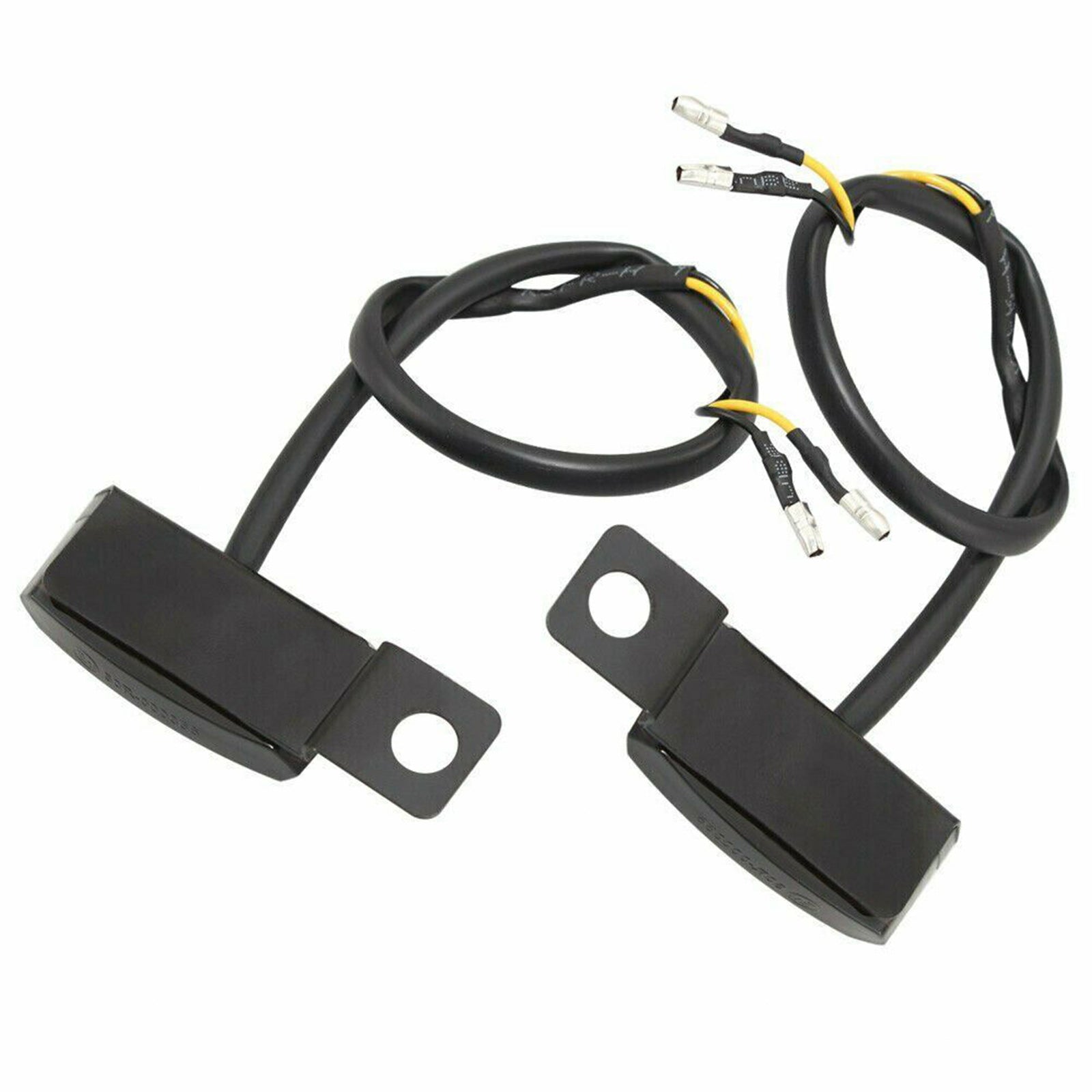 6x LED Mini Motorcycle Front Turn Signal Indicator Amber Light Suitable For Harley & Chopper-1