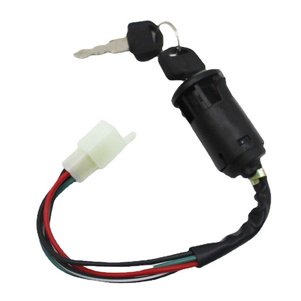 4-Wire Ignition Key Barrel Switch Suitable For 50cc / 110cc / 125cc / 250cc PIT Quad Dirt Bike & ATV-3