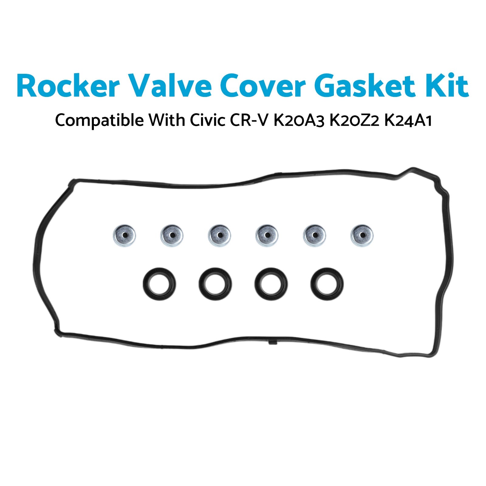 Rocker Valve Cover Gasket Kit Silicone Suitable For Honda Integra DC5 K20A K20Z