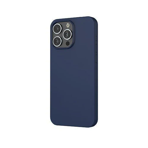 Coque silicone MagSafe iPhone 16 Pro Max - Bleu