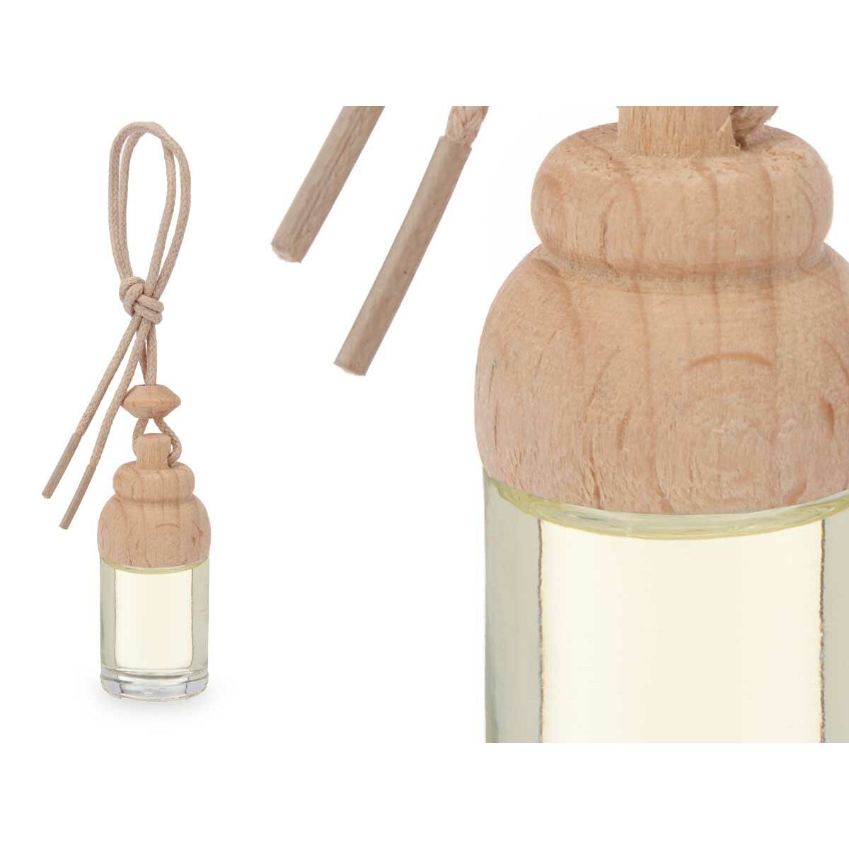 Car Air Freshener Acorde Wood Glass Fragrance 8 ml (12 Units)