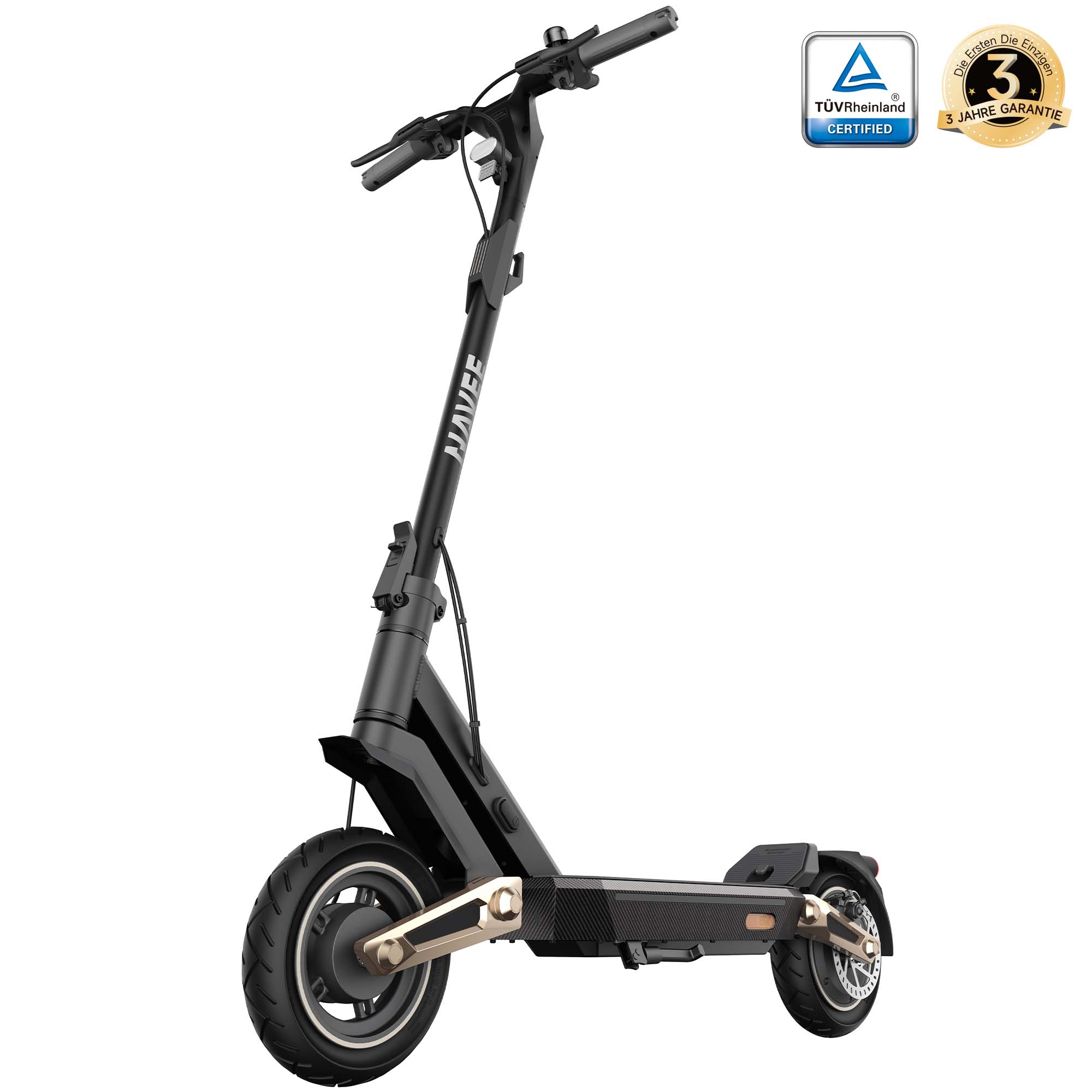 NAVEE ST3 PRO E-Scooter ABE Zertifiziert-3 Jahre Garantie- 450W 75KM Vierfachaufhängung-Federungssystem