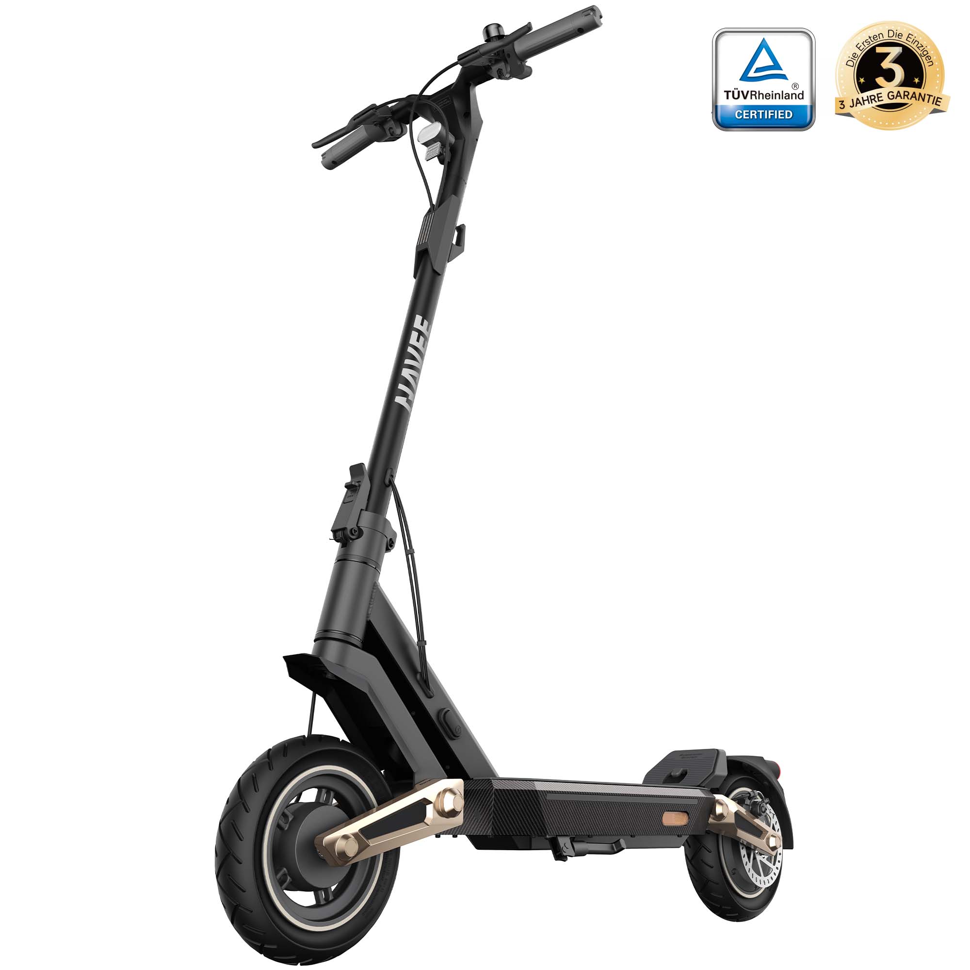 NAVEE ST3 PRO E-Scooter ABE Zertifiziert-3 Jahre Garantie- 450W 75KM Vierfachaufhängung-Federungssystem