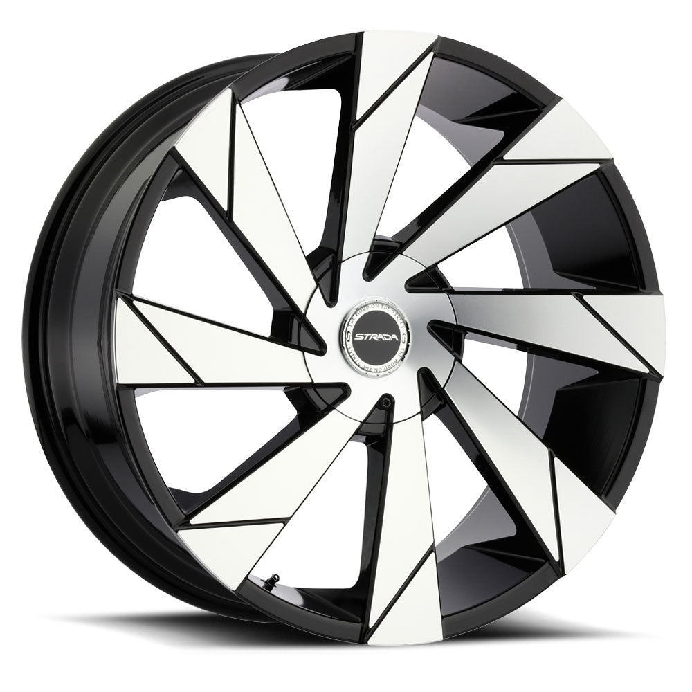 Moto Gloss Black Machined