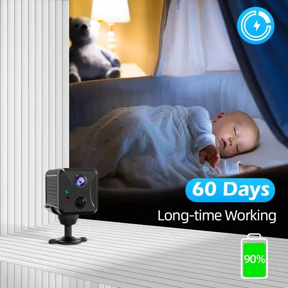 Mini 4G Security Camera WiFi Ultra HD CCTV