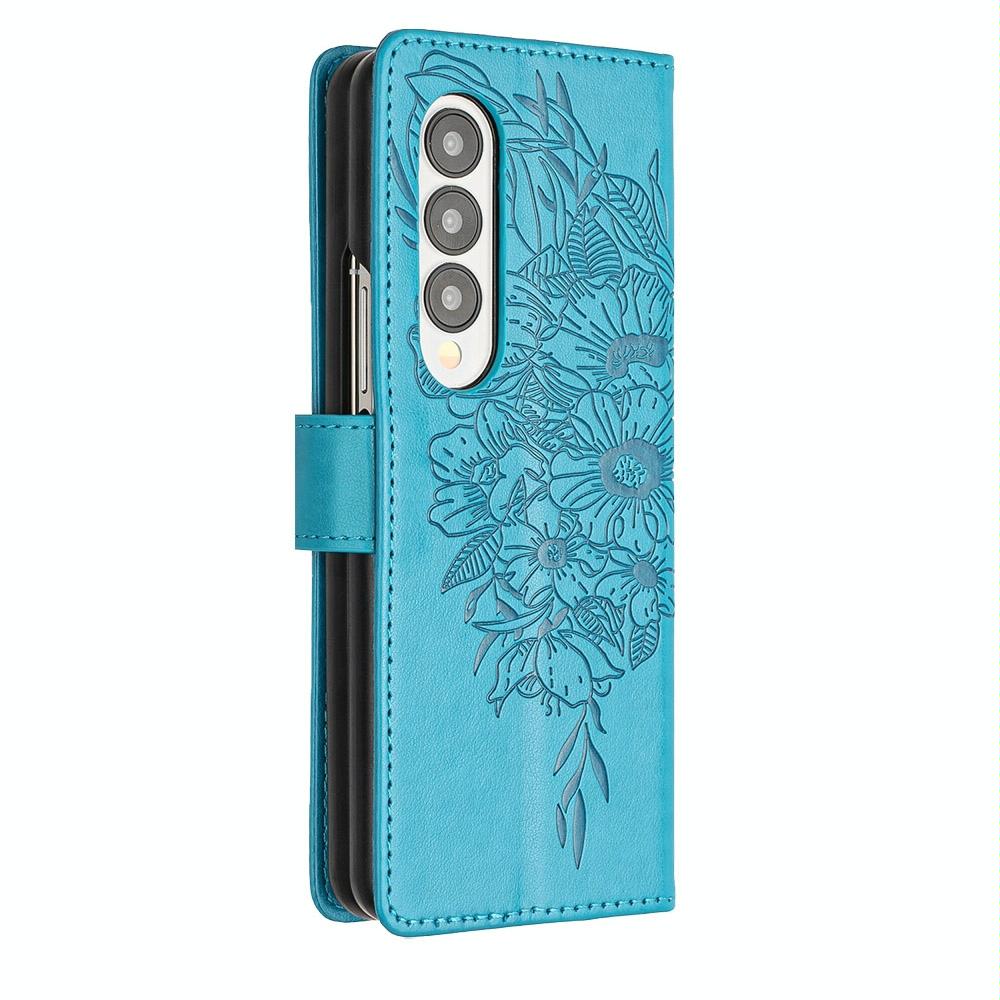 NNEDSZ Butterfly Embossed Leather Phone Case - Dark Purple