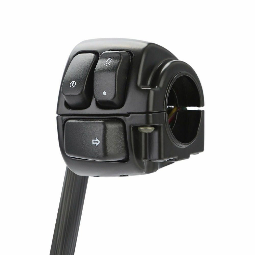 Motorcycle Handlebar Control Switches With Wiring Harness Suitable For Harley Dyna & V-Rod-1