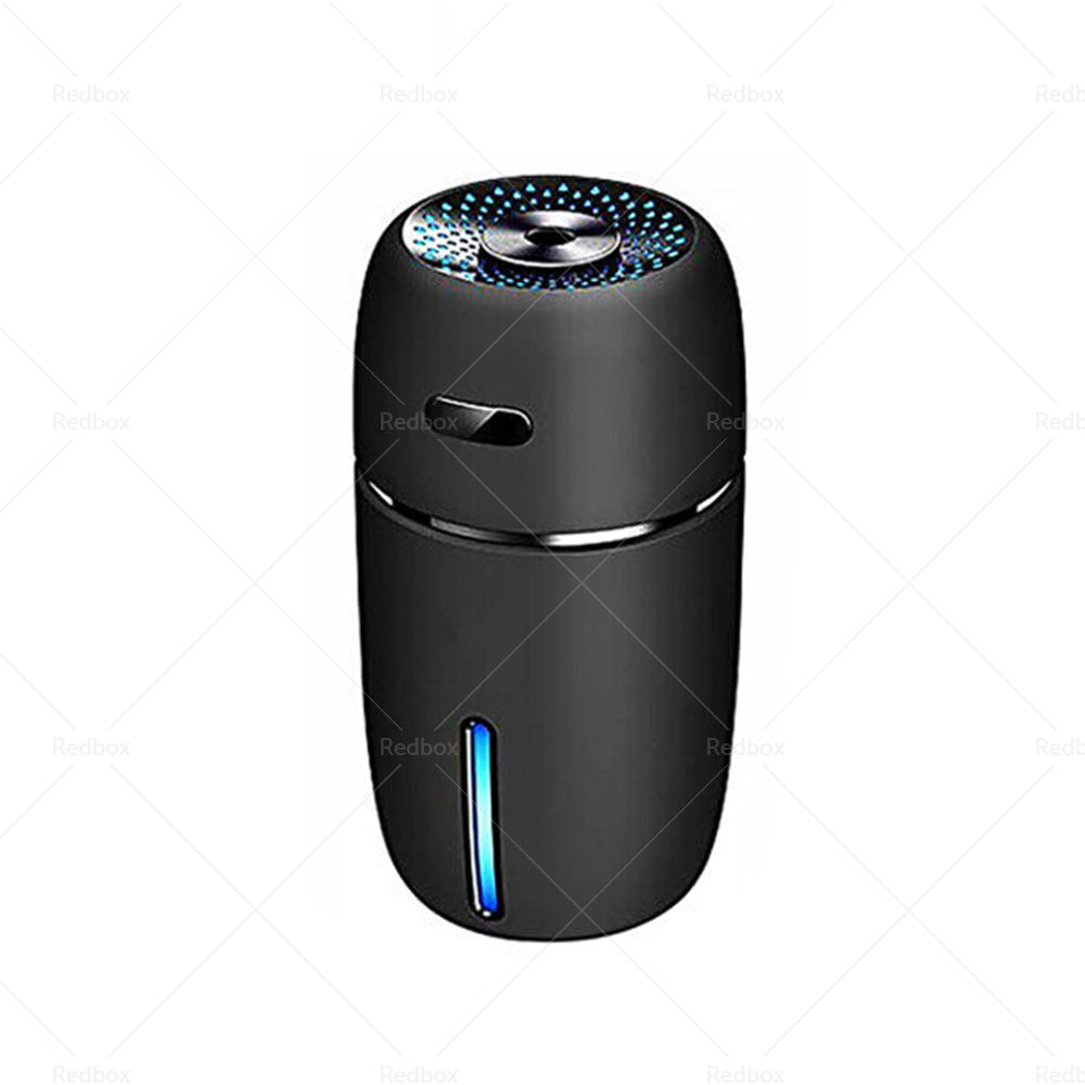 USB Car Air Purifier Diffuser Aroma Humidifier Mist LED Night Light Suitable For Home & Car