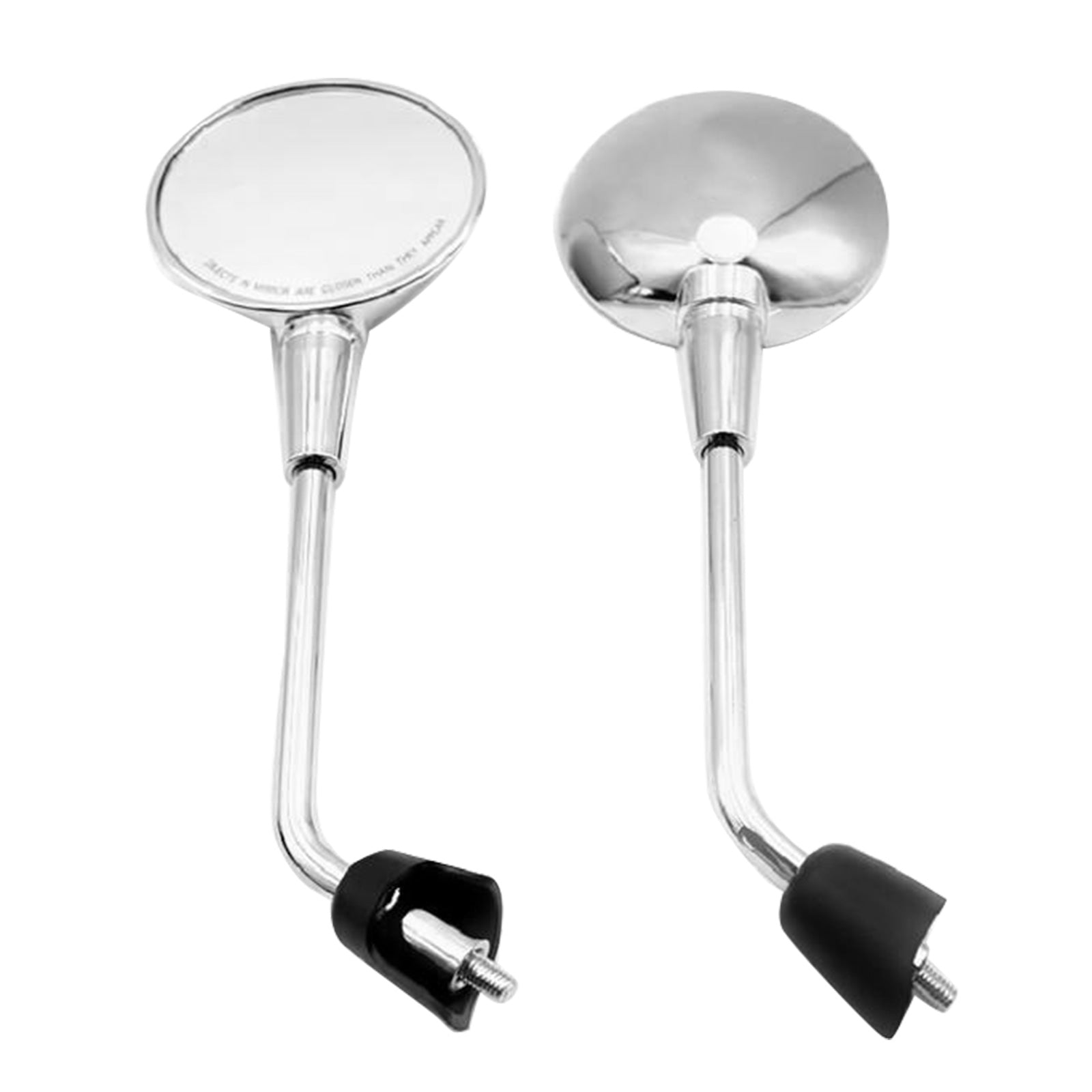 Left & Right Rearview Mirror Chrome Suitable For Vespa Primavera 50/125/150-1