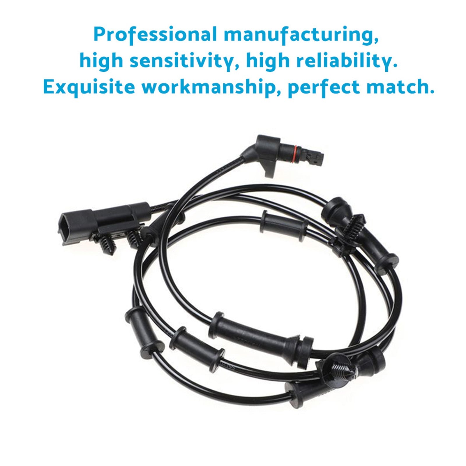 2x Front & Rear LH & RH ABS Wheel Speed Sensors Suitable For Jeep Wrangler JK 2007-2017
