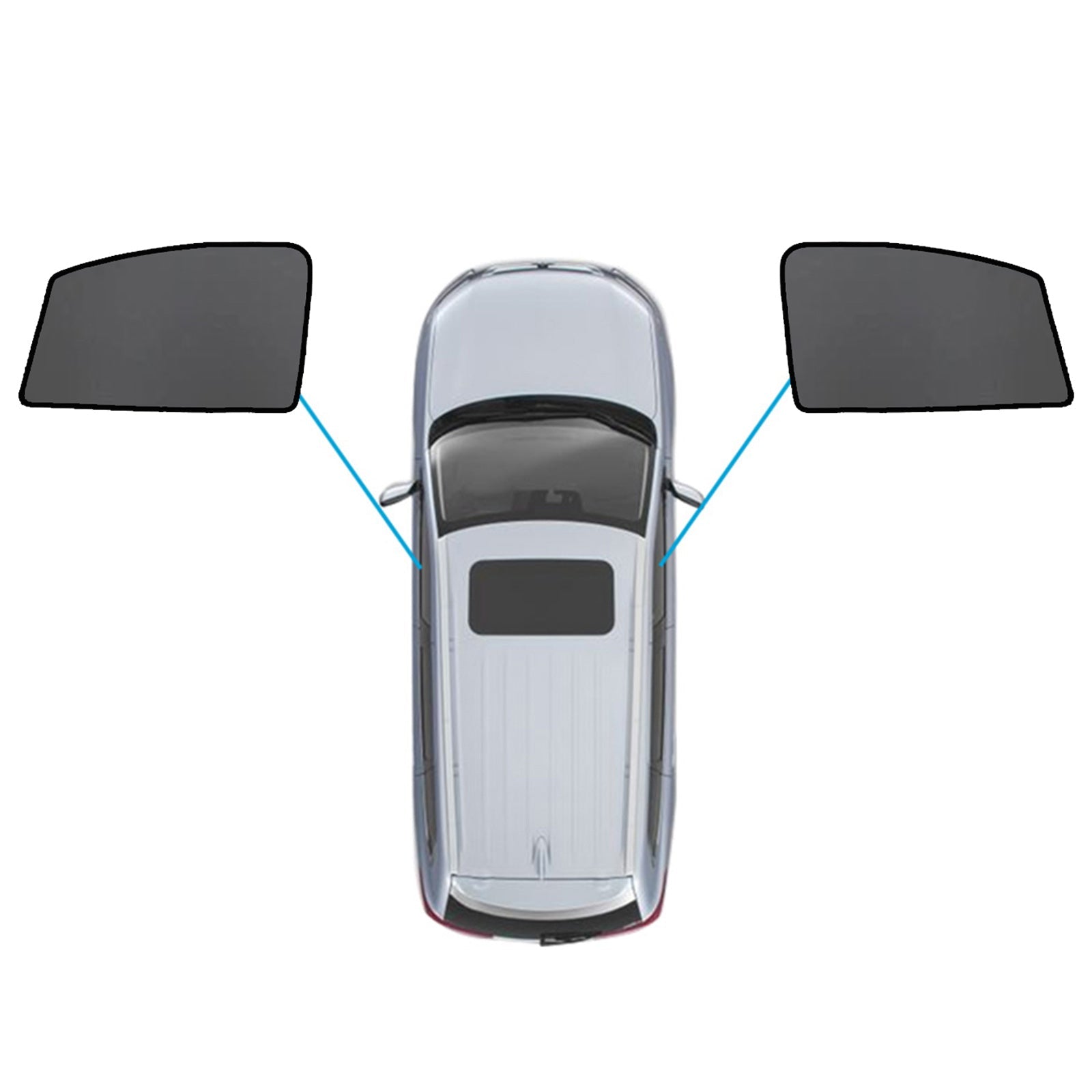 Magnetic Mesh Sun Blind Shade Suitable for Subaru Outback 20-25 On Front / Rear
