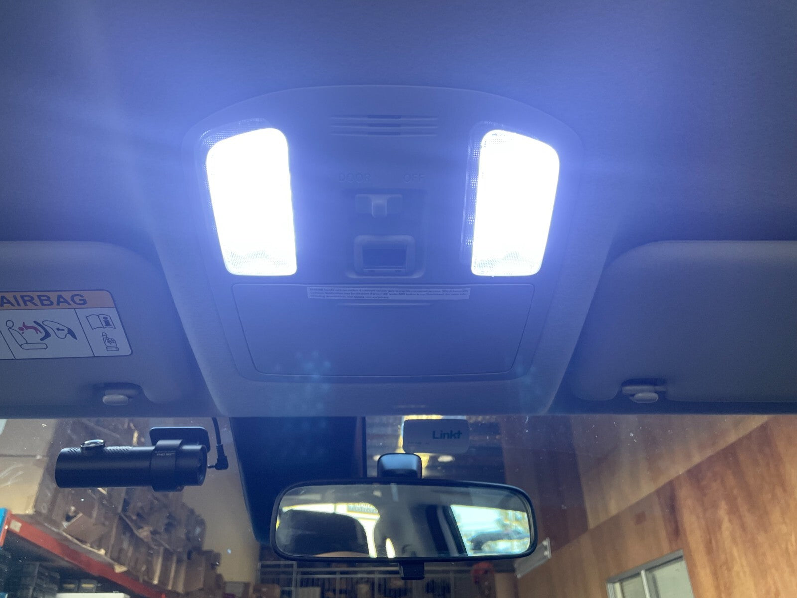 LED Interior Light Kit Compatible With Toyota Hilux 8th Gen 2015–2023
