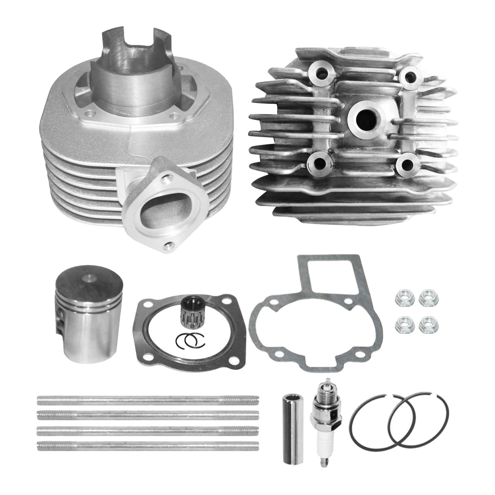 Cylinder Head Bore Piston Gasket Kit Suitable for 87-06 Suzuki Quadsport LT80-1