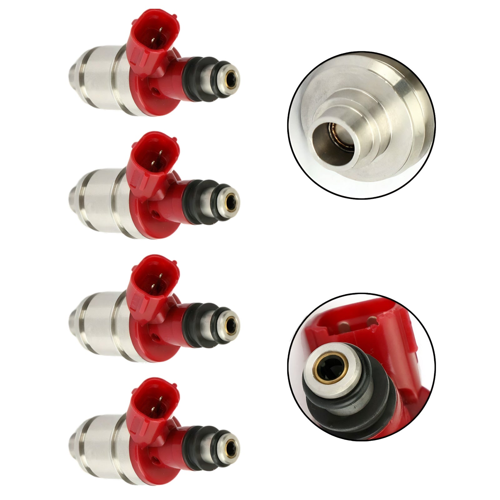 4 Fuel Injectors Suitable for Holden Rodeo TF 4ZE1 2.6L 4Cyl 1994-1998 AU
