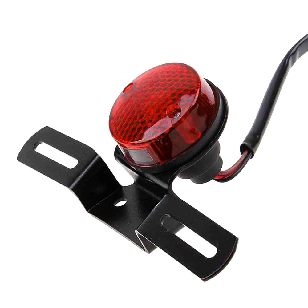 Motorcycle Tail Brake Light with Number Plate Lamp Suitable For Universal Use Retro Rear Stop Light-3
