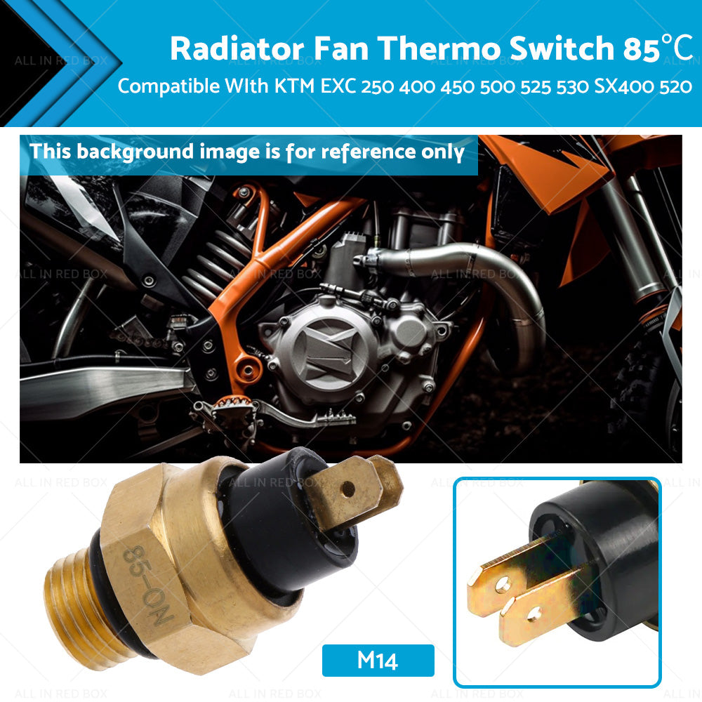 M14 Radiator Fan Thermo Switch 85隆忙 Suitable For KTM EXC 250 400 450 500 525 530