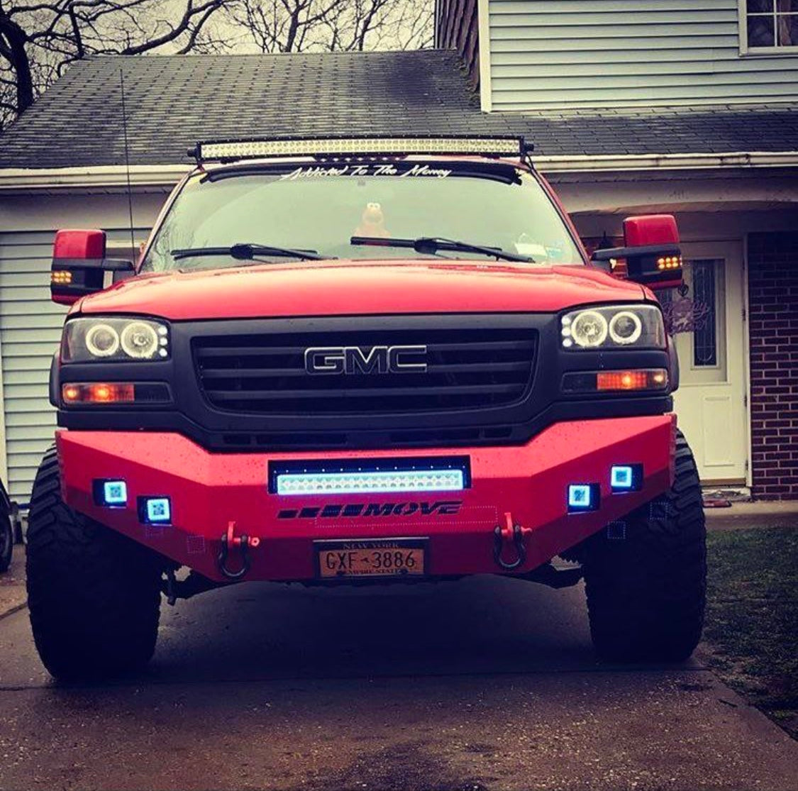 21.5" RGB Chasing Halo Light Bar
