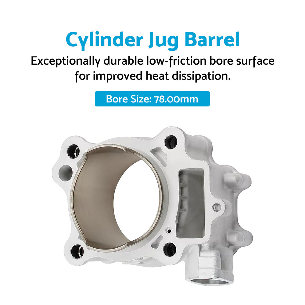 78mm Cylinder Jug Barrel Suitable For Honda 04-09 CRF 250 R 04-17 CRF 250 X-1