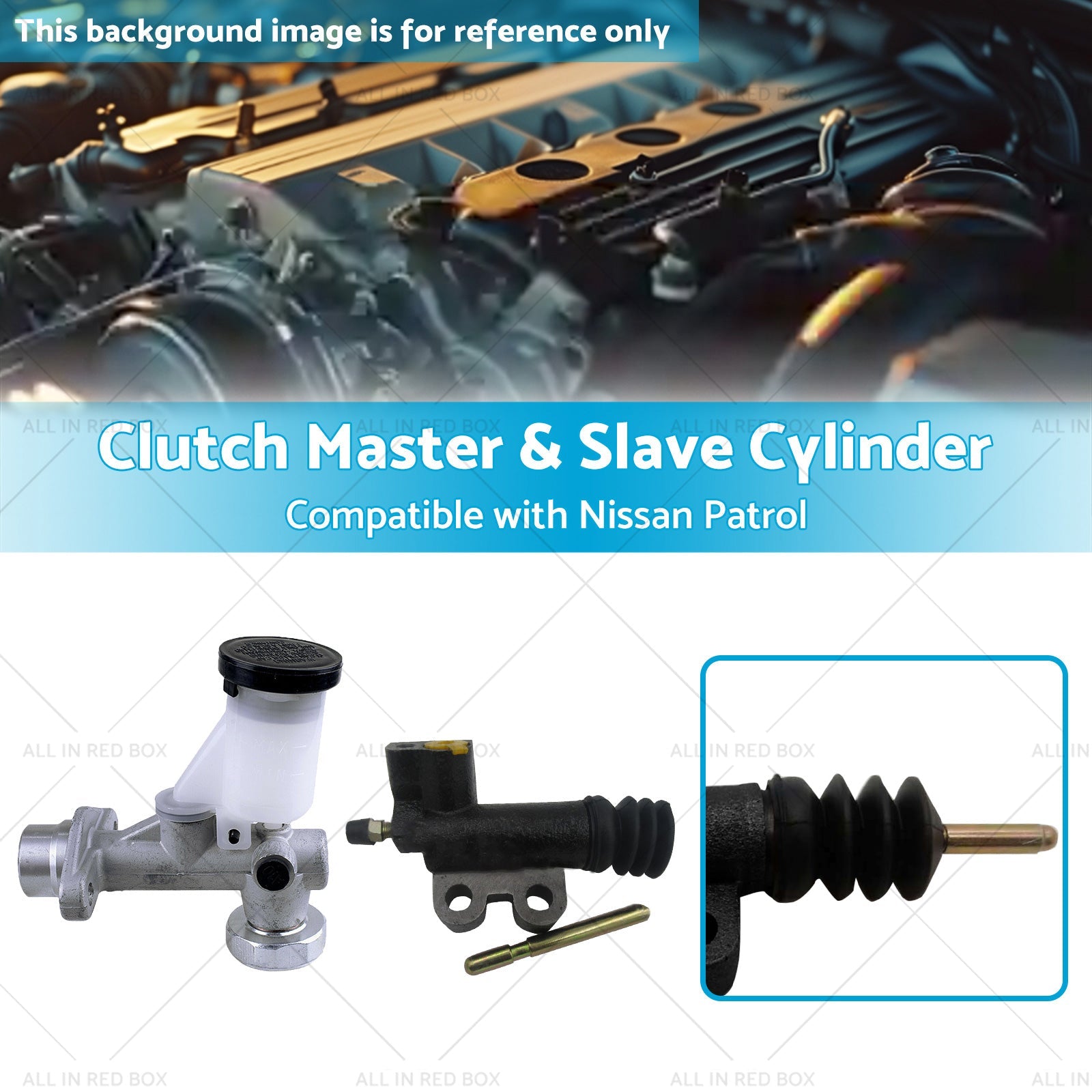 Clutch Slave  and  Master  and  Booster Cylinder Suitablefor Nissan Patrol GU Y61 4. 2L