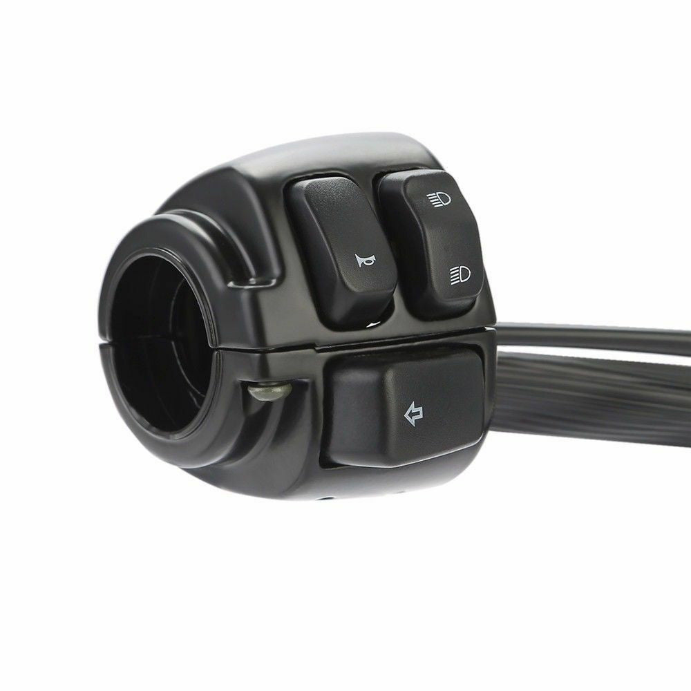 Motorcycle Handlebar Control Switches With Wiring Harness Suitable For Harley Dyna & V-Rod-3