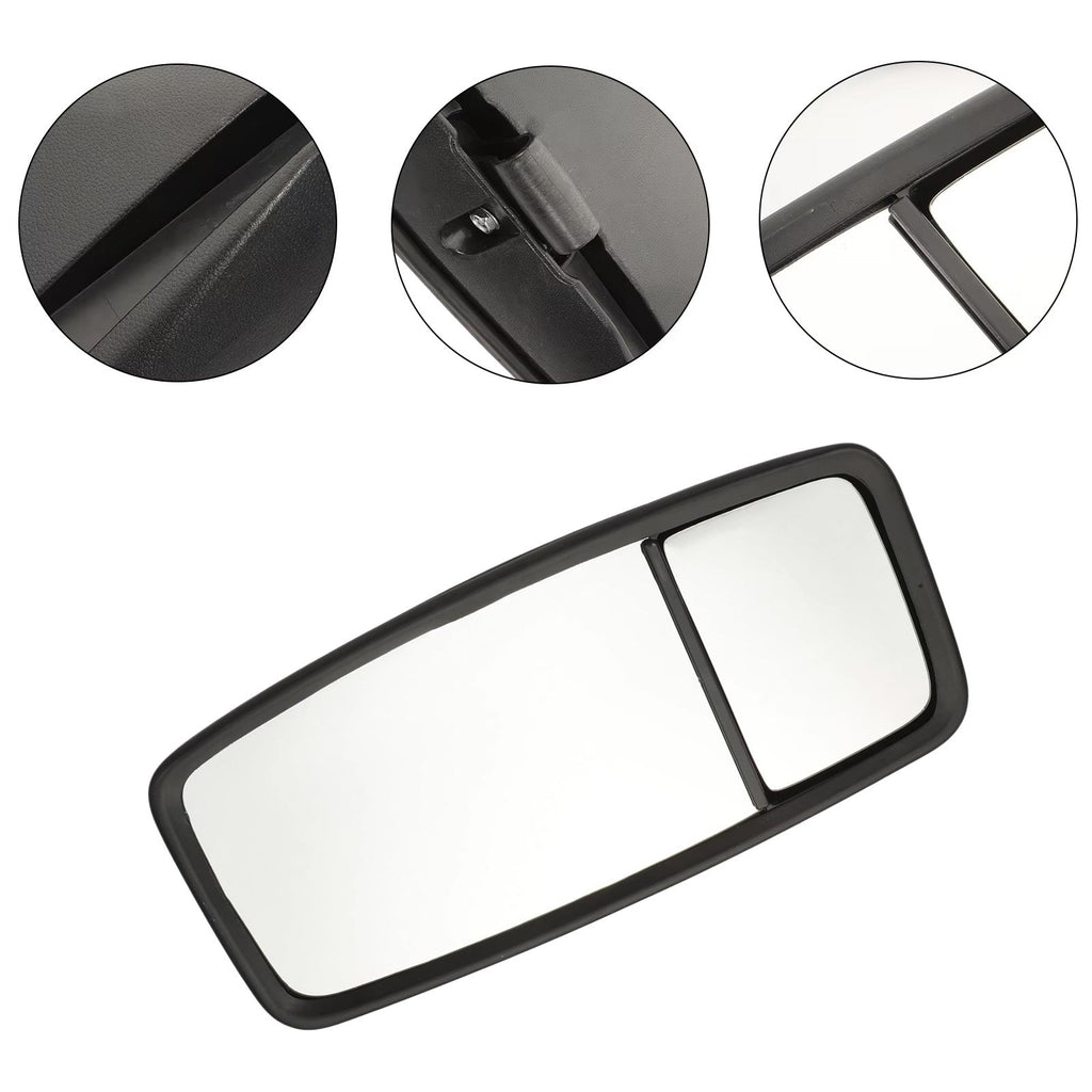 1 Pair Side Mirror Left + Right Suitable for Isuzu N-Series Flat With Spotter