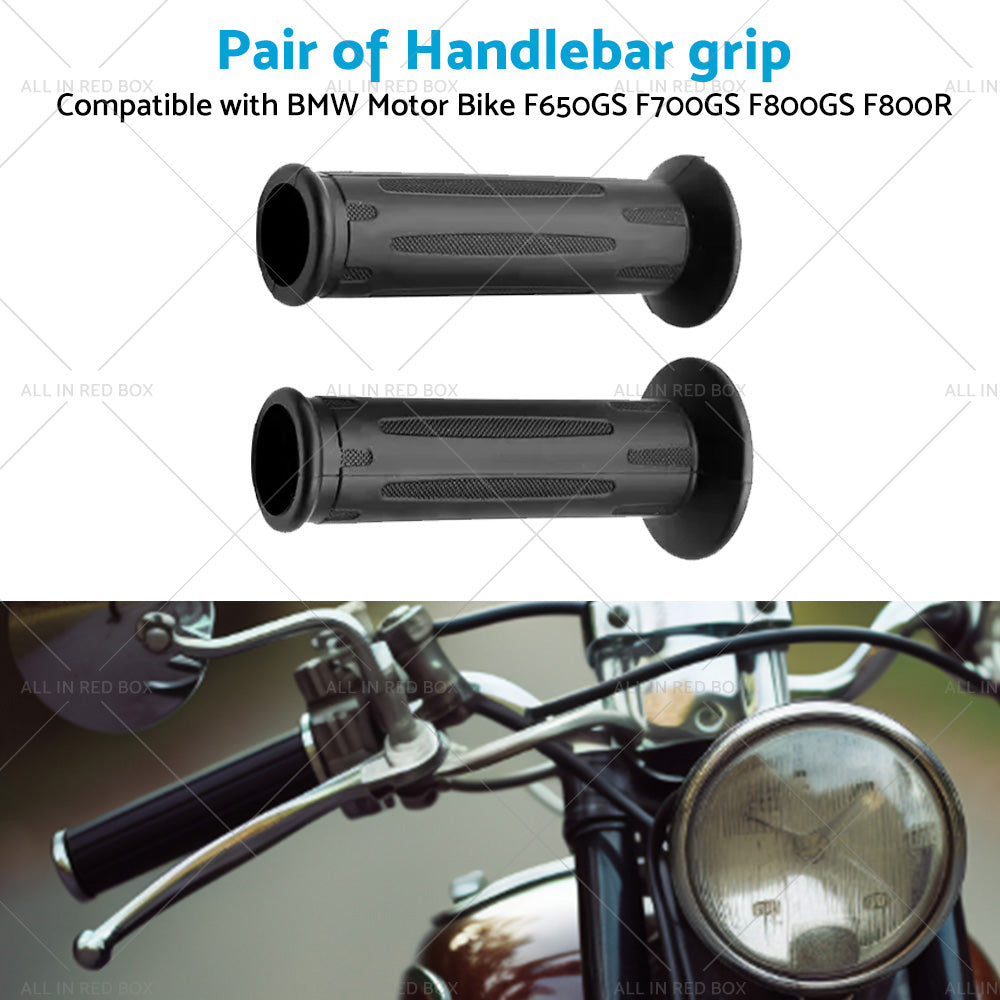 Pair Handlebar Grip Suitable for BMW F650GS F700GS F800GS F800R Without Heating