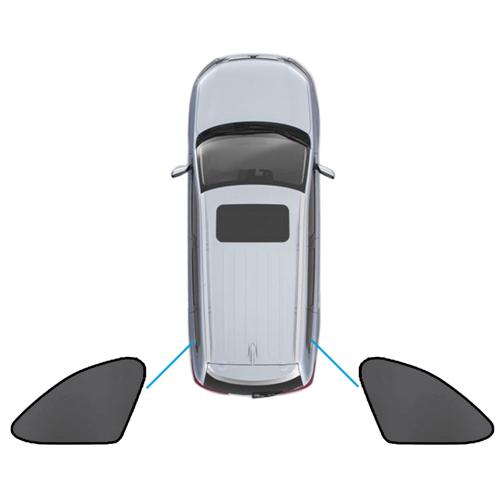 Magnetic Mesh Sun Blind Shade Suitable for Subaru Outback 20-25 On Front / Rear