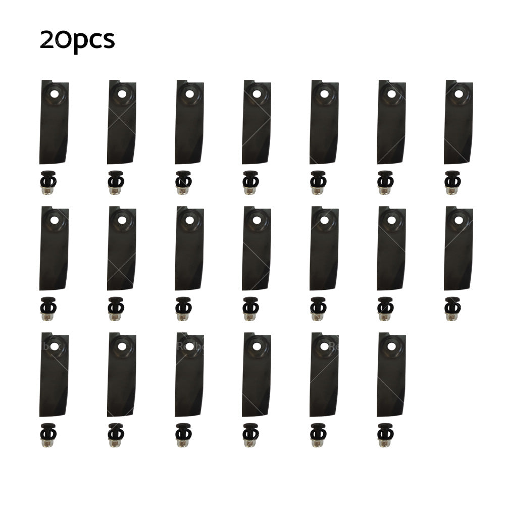 5/10/20x Lawn Mower Blades and Bolts For Honda19  Mowers HRU196 HRU195 HRU194