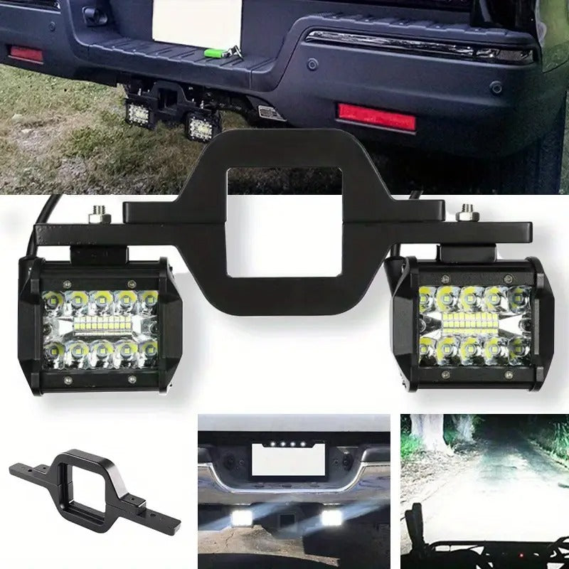NNETM Car LED Strip Light Set with Hook Bracket